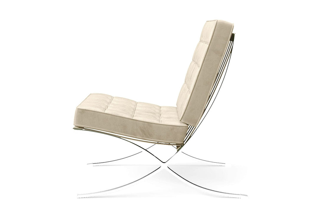 LIVELUSSO Armchair Catania Armchair Cream Velvet