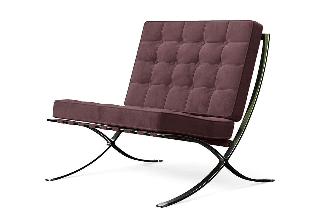 LIVELUSSO Armchair Catania Armchair Grape Velvet