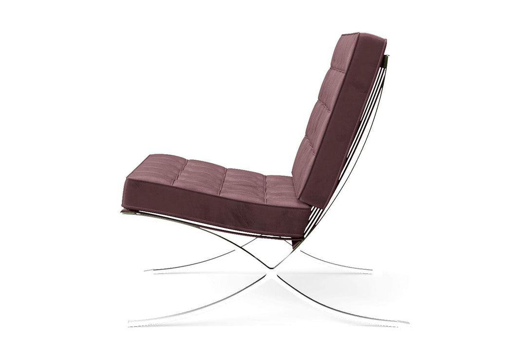 LIVELUSSO Armchair Catania Armchair Grape Velvet