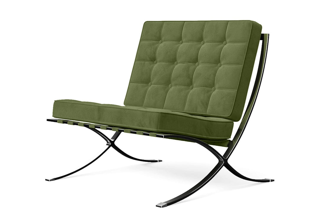 LIVELUSSO Armchair Catania Armchair Lime Velvet