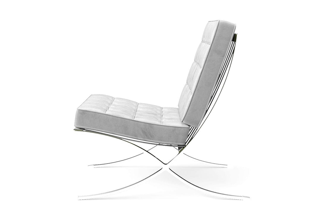 LIVELUSSO Armchair Catania Armchair White Velvet