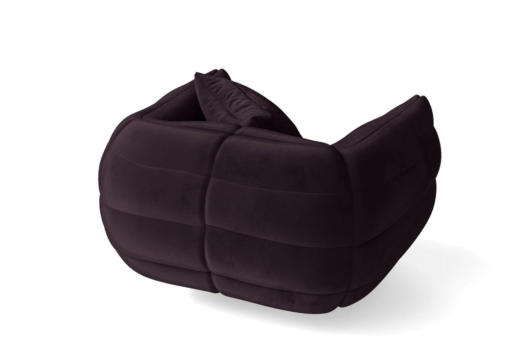 LIVELUSSO Armchair Cinisello Armchair Purple Velvet