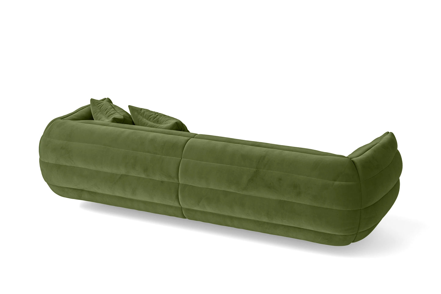 Cinisello 3 Seater Sofa Lime Velvet