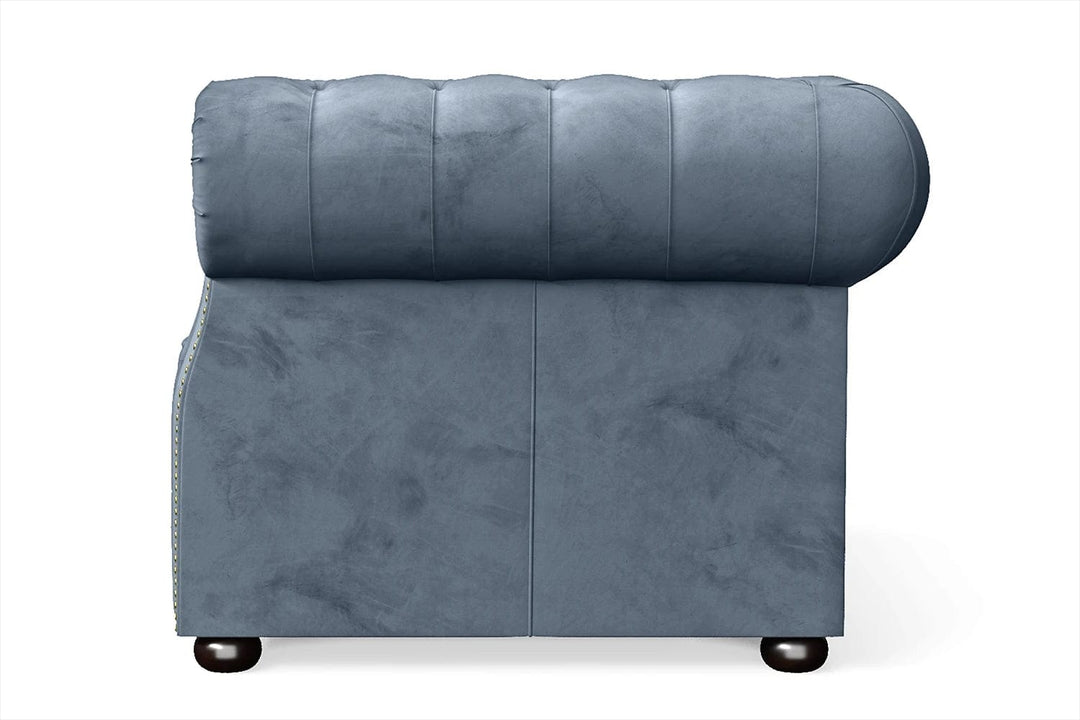 LIVELUSSO Armchair Cuneo Armchair Baby Blue Velvet