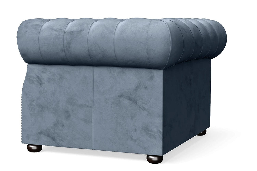 LIVELUSSO Armchair Cuneo Armchair Baby Blue Velvet