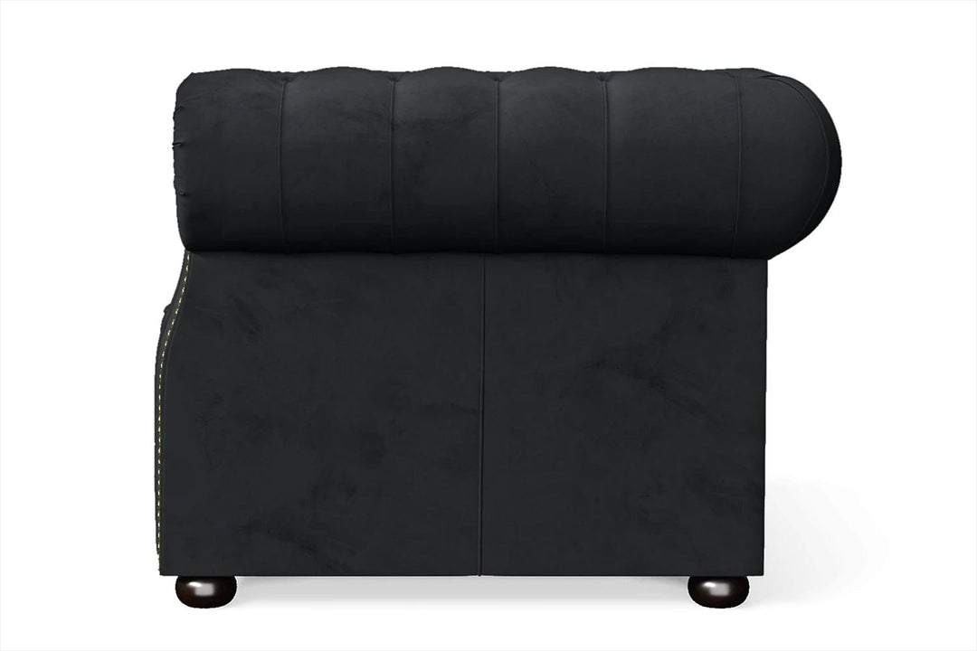 LIVELUSSO Armchair Cuneo Armchair Dark Grey Velvet