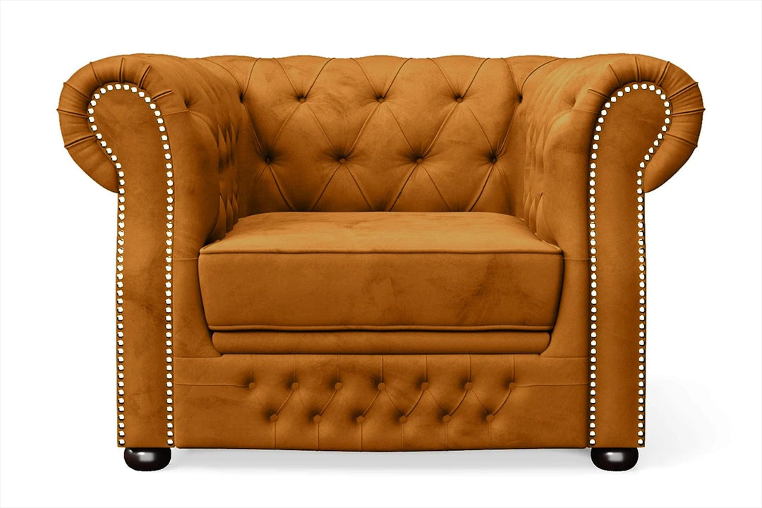 LIVELUSSO Armchair Cuneo Armchair Gold Velvet