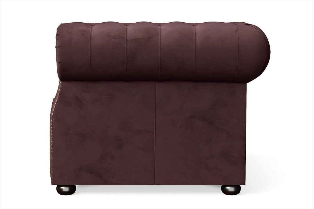 LIVELUSSO Armchair Cuneo Armchair Grape Velvet