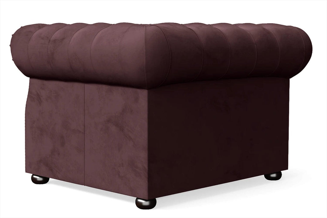 LIVELUSSO Armchair Cuneo Armchair Grape Velvet