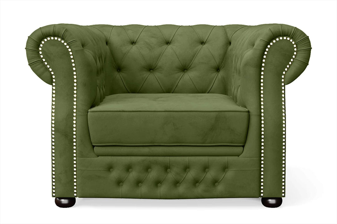 LIVELUSSO Armchair Cuneo Armchair Lime Velvet