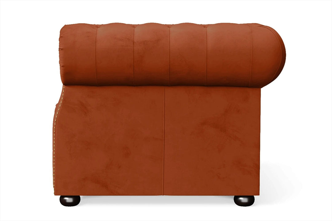 LIVELUSSO Armchair Cuneo Armchair Orange Velvet