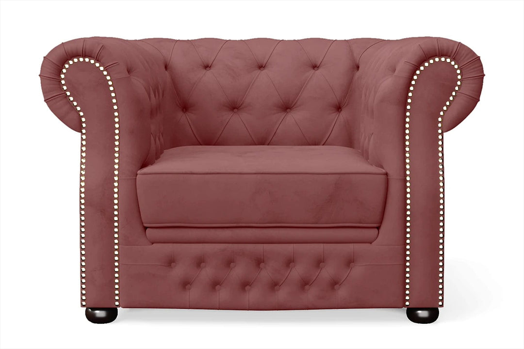 LIVELUSSO Armchair Cuneo Armchair Pink Velvet