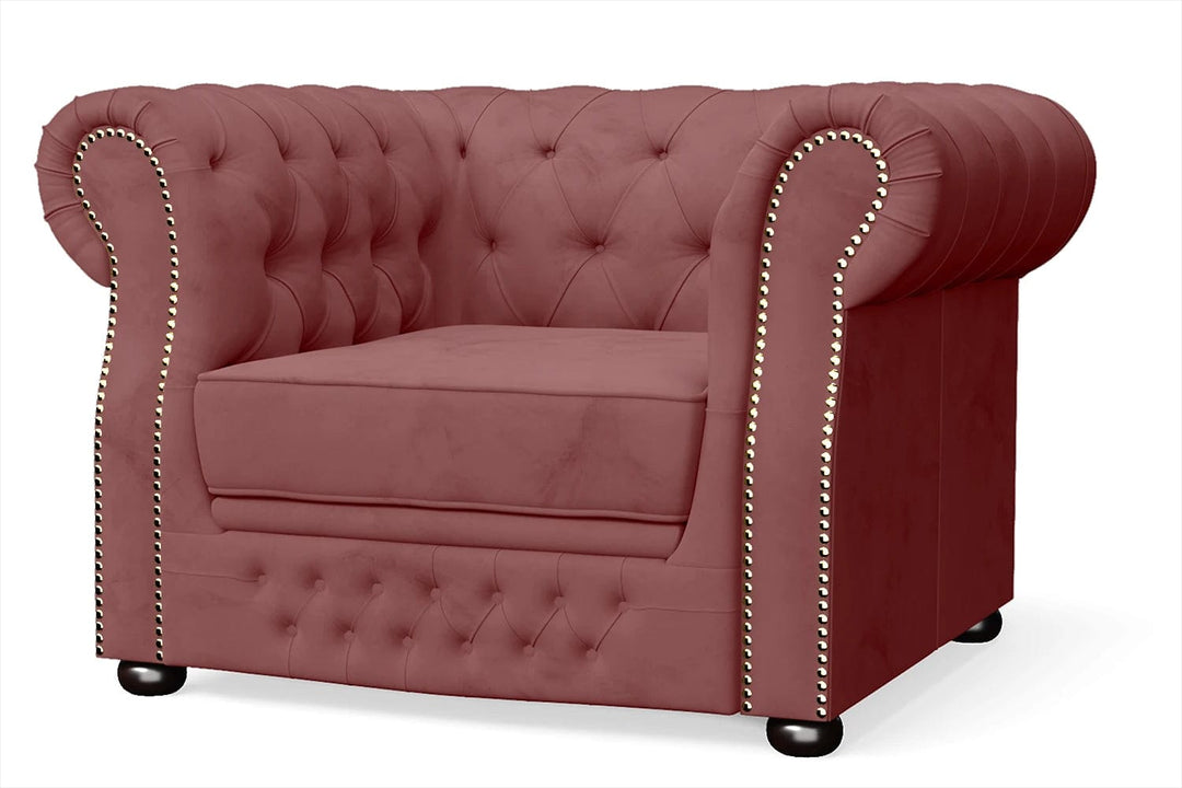 LIVELUSSO Armchair Cuneo Armchair Pink Velvet