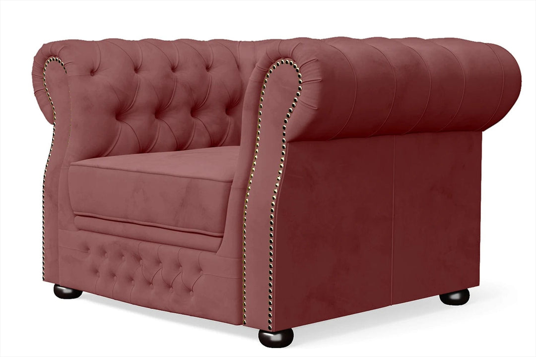 LIVELUSSO Armchair Cuneo Armchair Pink Velvet