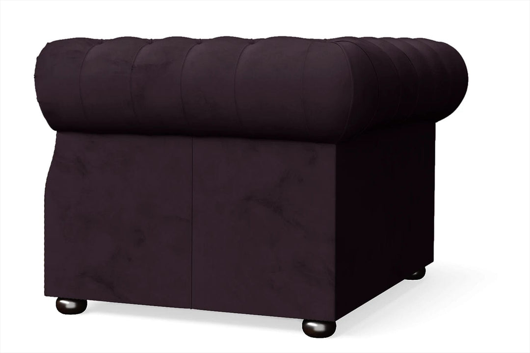 LIVELUSSO Armchair Cuneo Armchair Purple Velvet