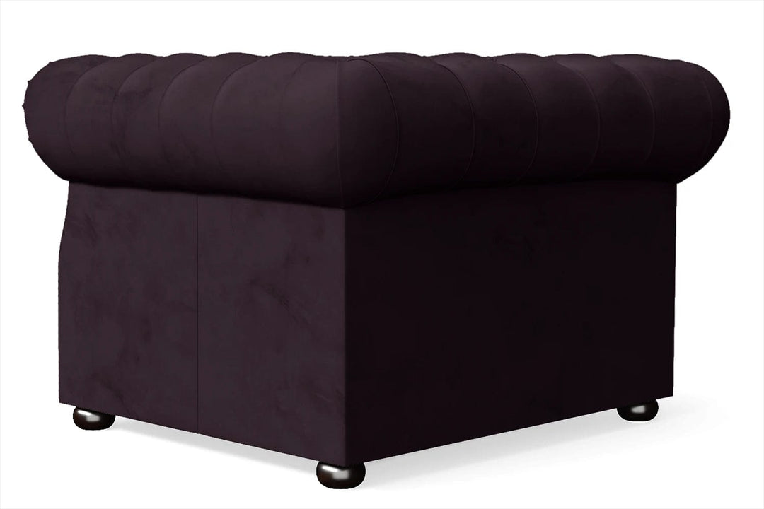 LIVELUSSO Armchair Cuneo Armchair Purple Velvet