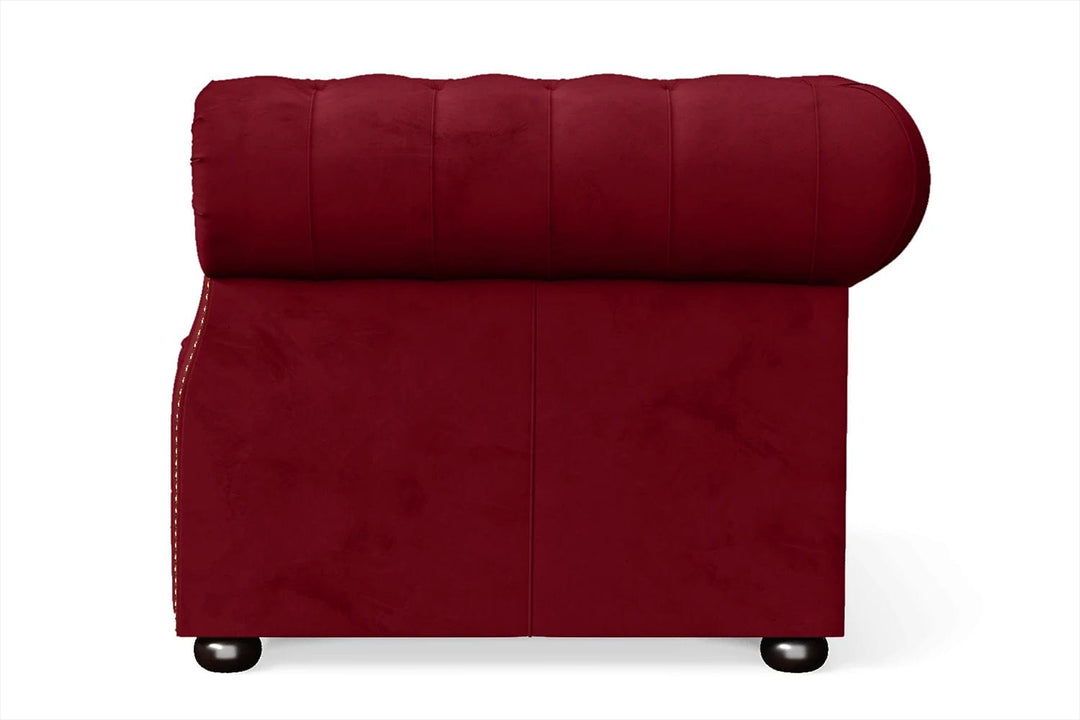 LIVELUSSO Armchair Cuneo Armchair Red Velvet