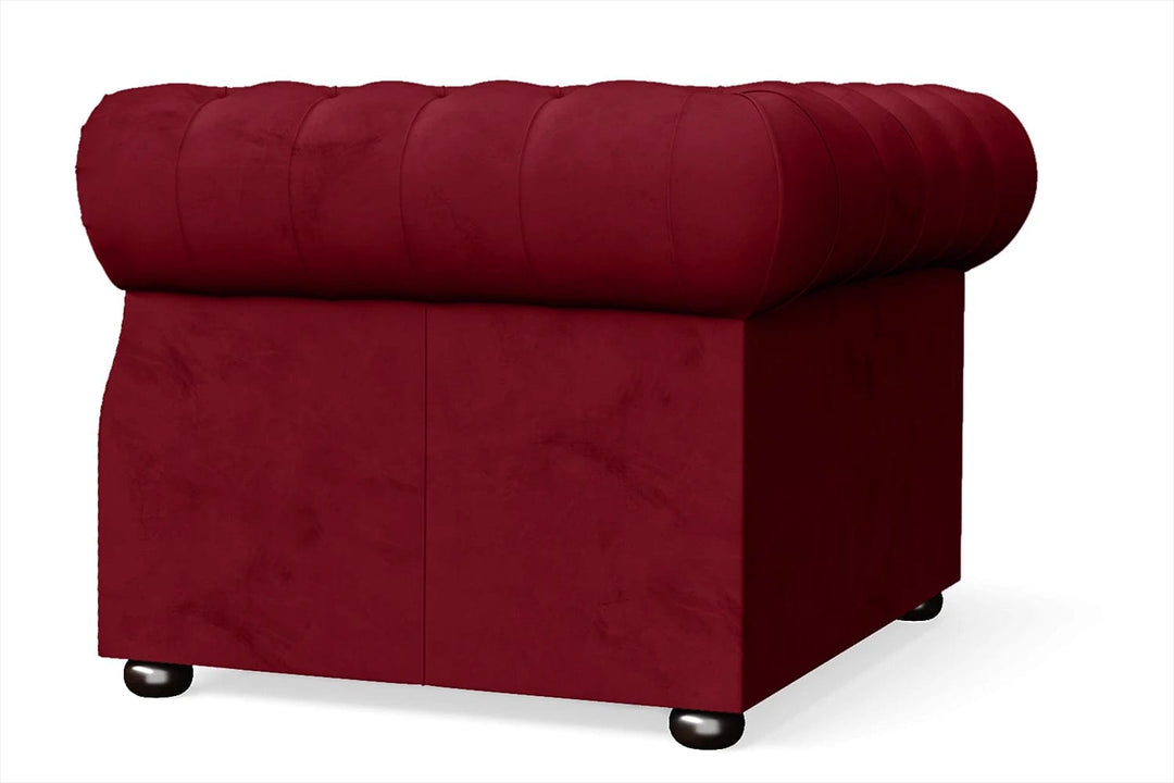 LIVELUSSO Armchair Cuneo Armchair Red Velvet