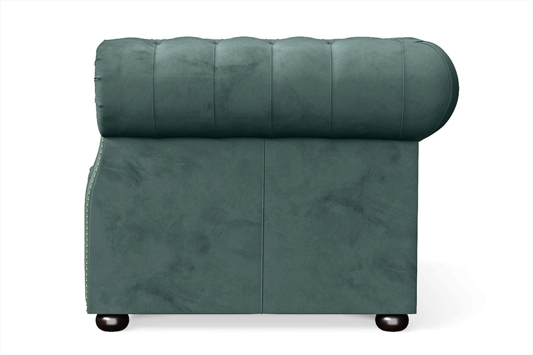 LIVELUSSO Armchair Cuneo Armchair Teal Velvet