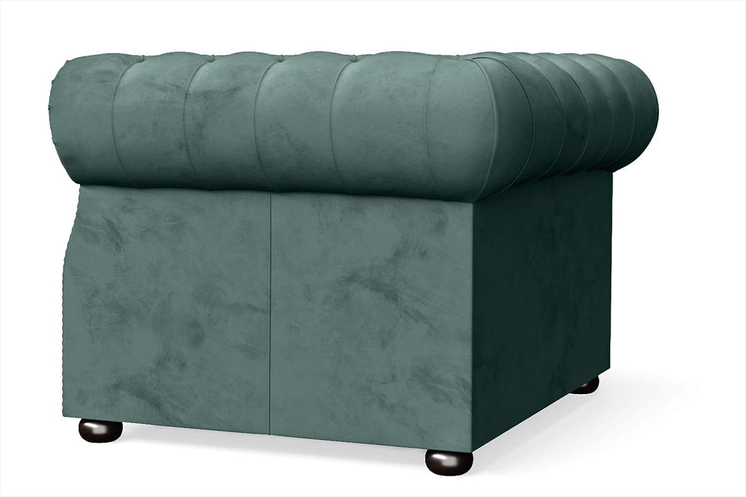 LIVELUSSO Armchair Cuneo Armchair Teal Velvet