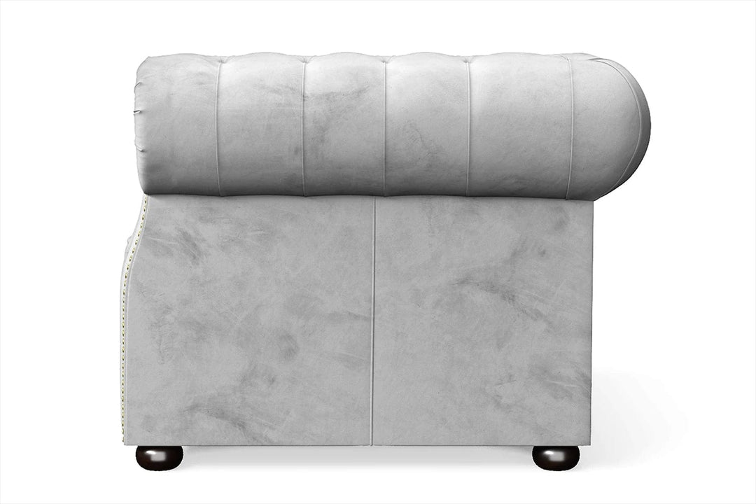 LIVELUSSO Armchair Cuneo Armchair White Velvet