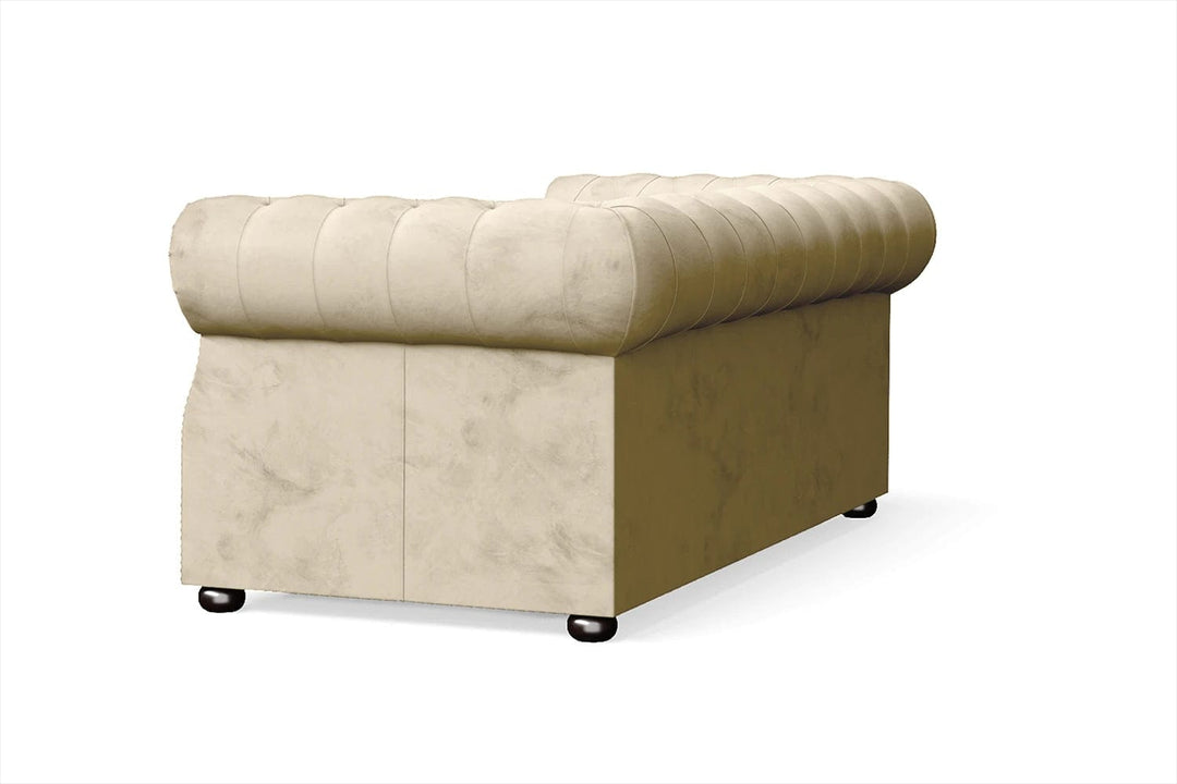 LIVELUSSO Sofa Cuneo 2 Seater Sofa Cream Velvet