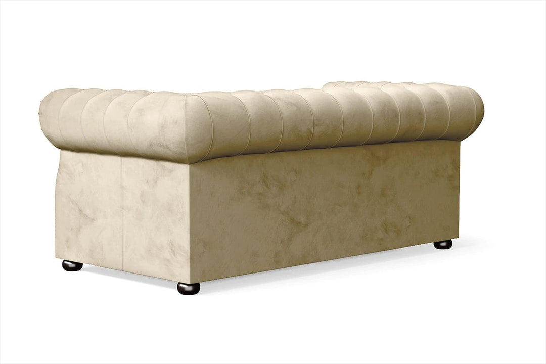 LIVELUSSO Sofa Cuneo 2 Seater Sofa Cream Velvet