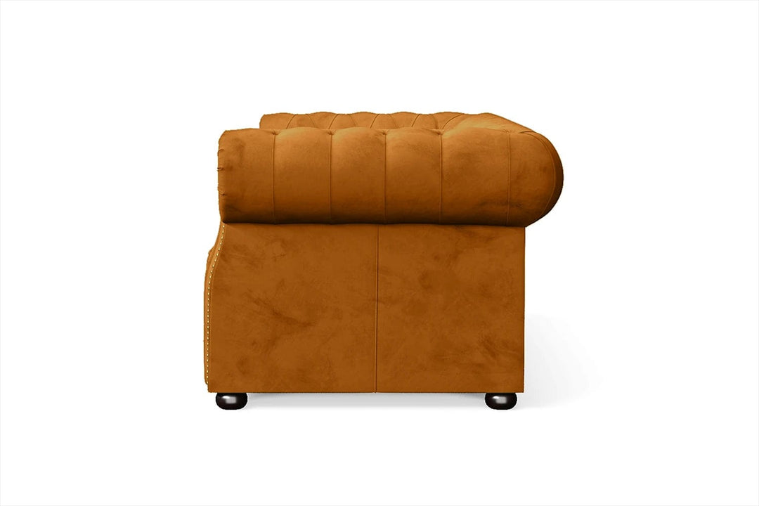 LIVELUSSO Sofa Cuneo 2 Seater Sofa Gold Velvet