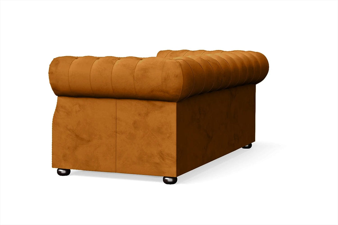 LIVELUSSO Sofa Cuneo 2 Seater Sofa Gold Velvet