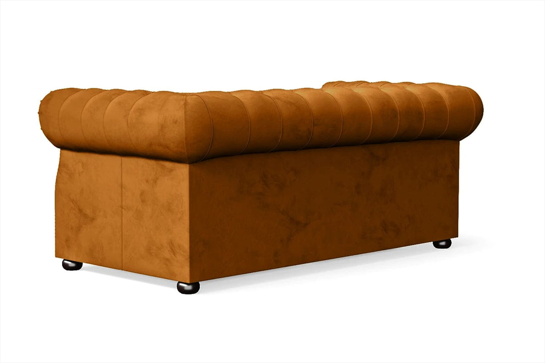 LIVELUSSO Sofa Cuneo 2 Seater Sofa Gold Velvet