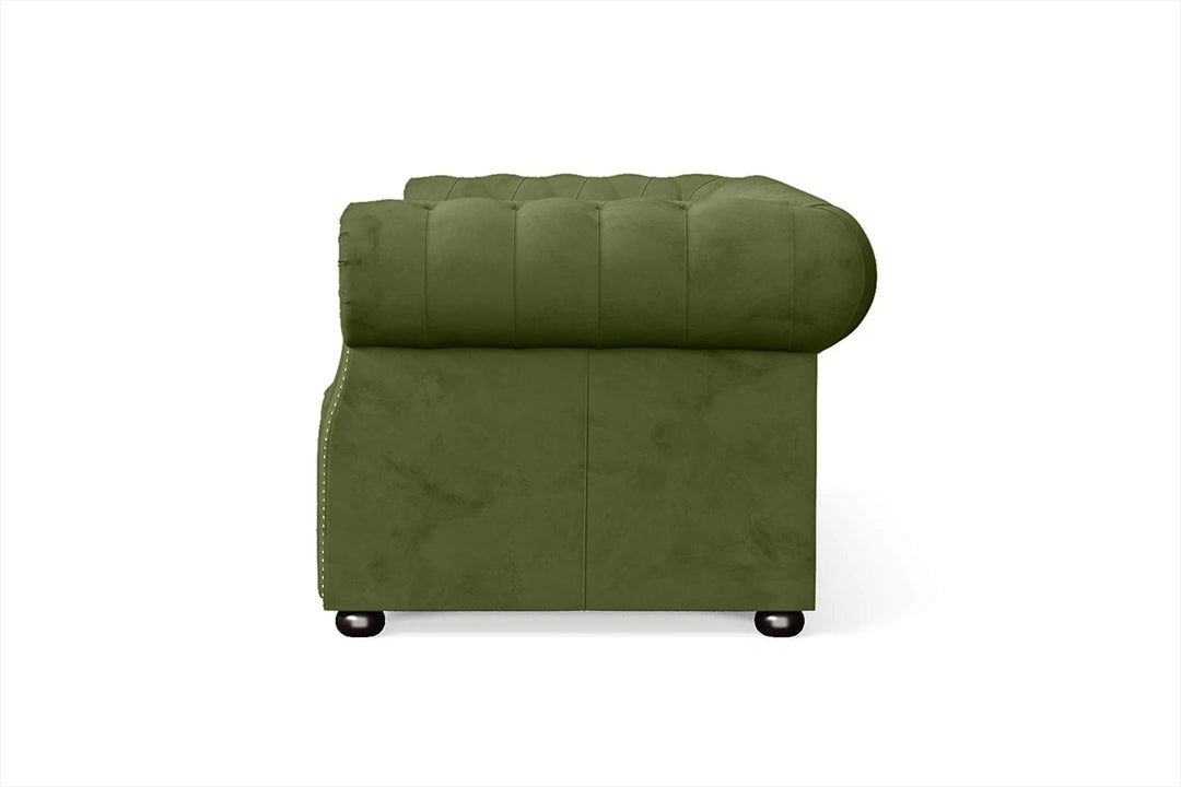 LIVELUSSO Sofa Cuneo 2 Seater Sofa Lime Velvet