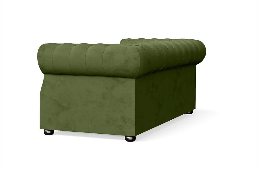 LIVELUSSO Sofa Cuneo 2 Seater Sofa Lime Velvet