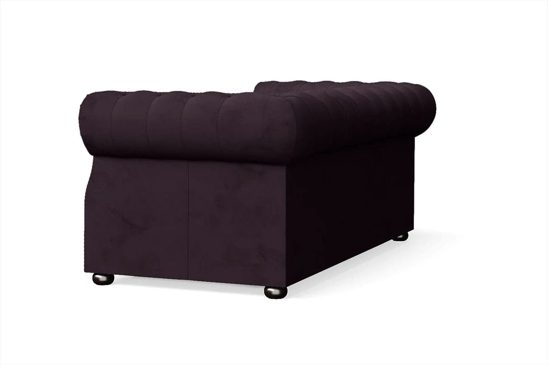 LIVELUSSO Sofa Cuneo 2 Seater Sofa Purple Velvet