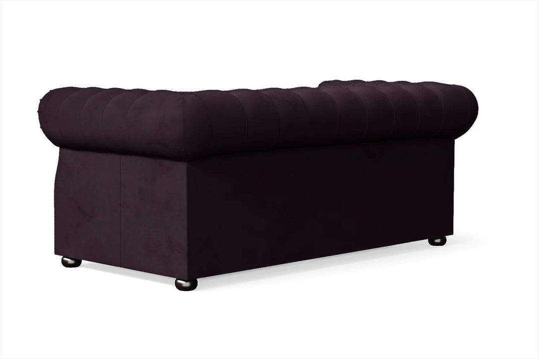 LIVELUSSO Sofa Cuneo 2 Seater Sofa Purple Velvet