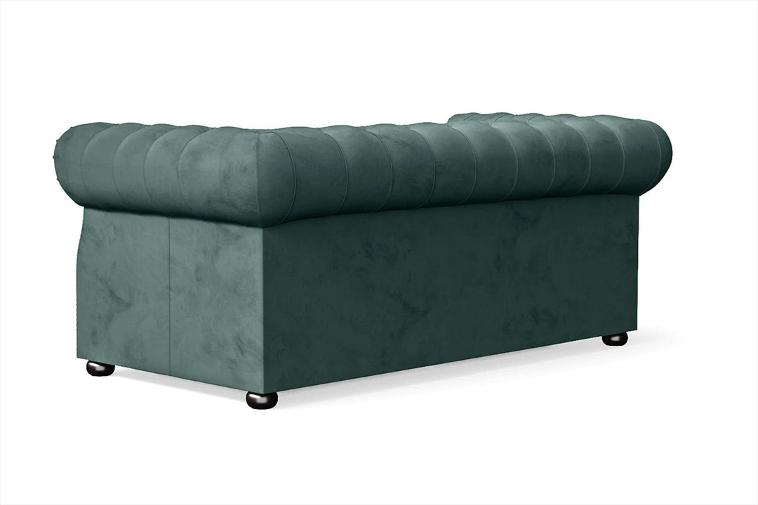 LIVELUSSO Sofa Cuneo 2 Seater Sofa Teal Velvet