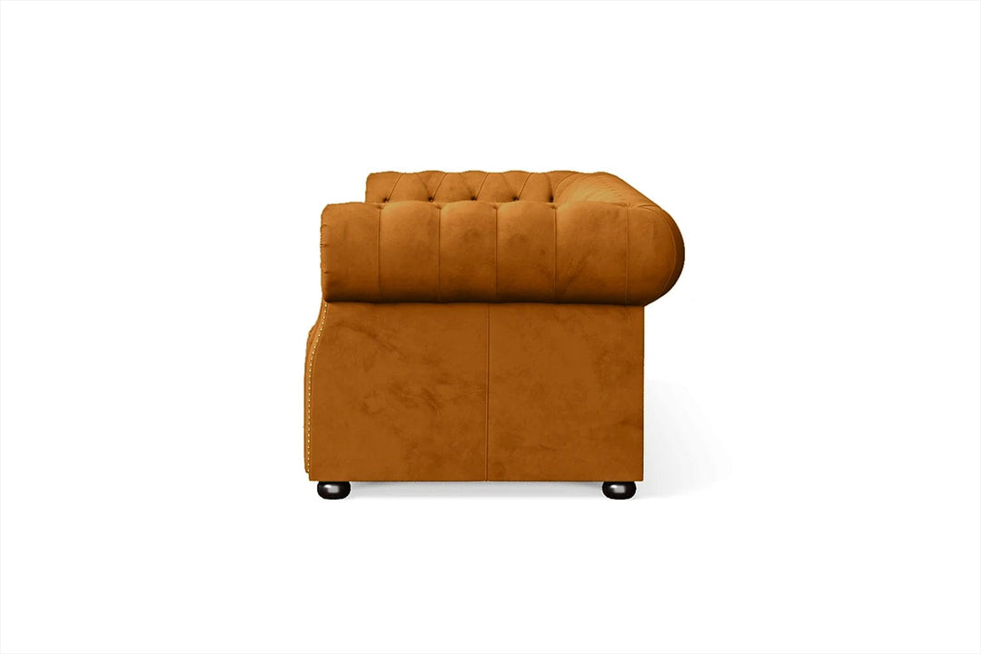 LIVELUSSO Sofa Cuneo 3 Seater Sofa Gold Velvet