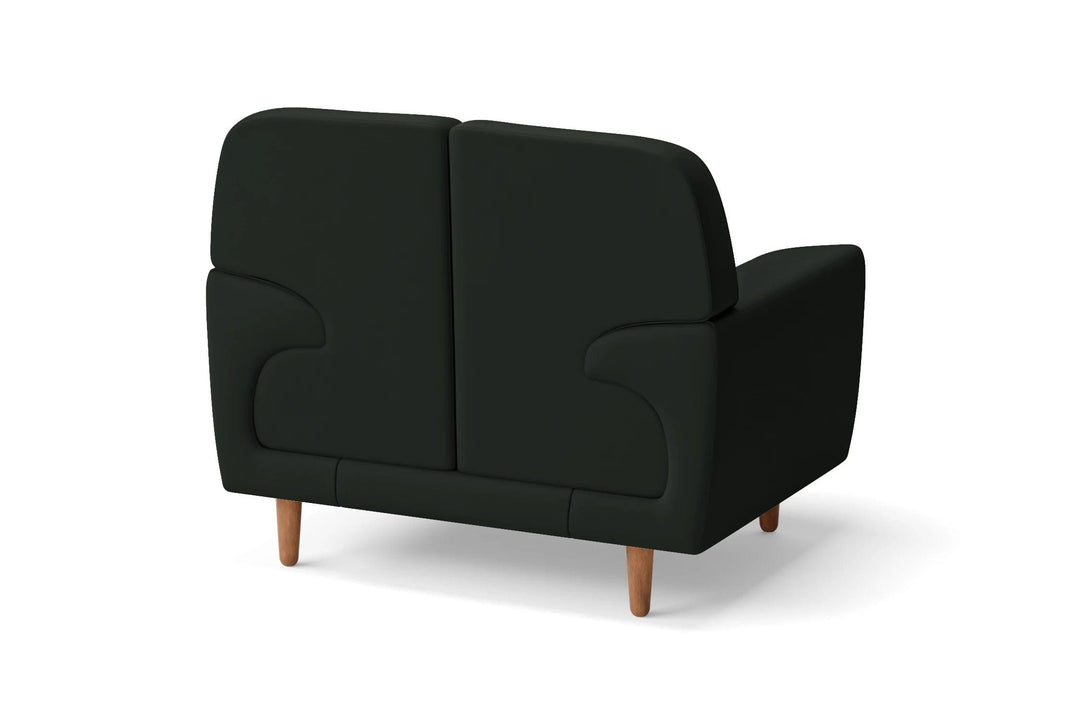 LIVELUSSO Armchair Ferrara Armchair Green Leather