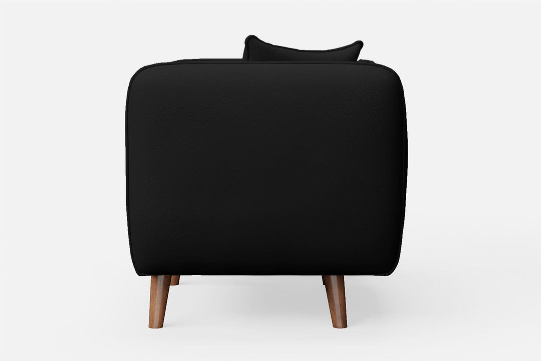 LIVELUSSO Armchair Florence Armchair Black Leather