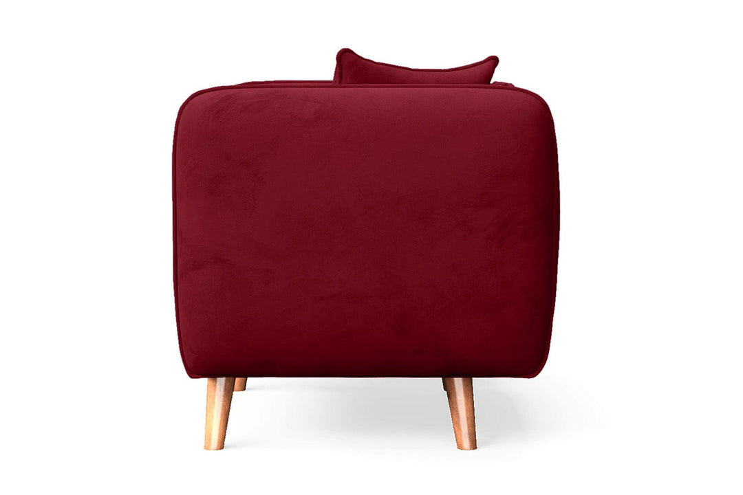 LIVELUSSO Armchair Florence Armchair Red Velvet