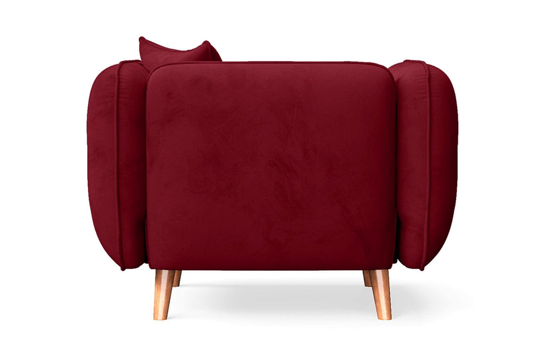 LIVELUSSO Armchair Florence Armchair Red Velvet