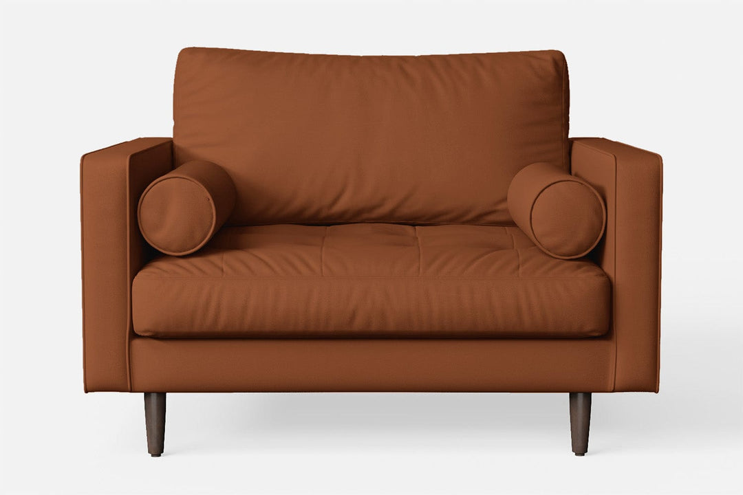 LIVELUSSO Armchair Gela Armchair Tan Brown Leather