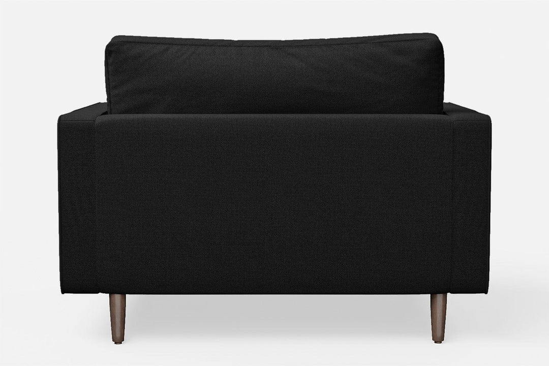 LIVELUSSO Armchair Gela Armchair Black Linen Fabric