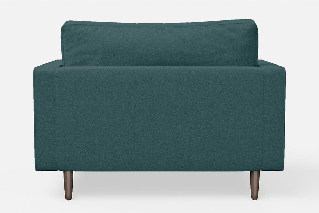 LIVELUSSO Armchair Gela Armchair Teal Linen Fabric