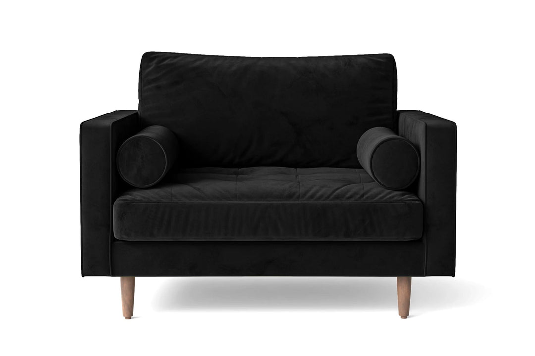 LIVELUSSO Armchair Gela Armchair Black Velvet