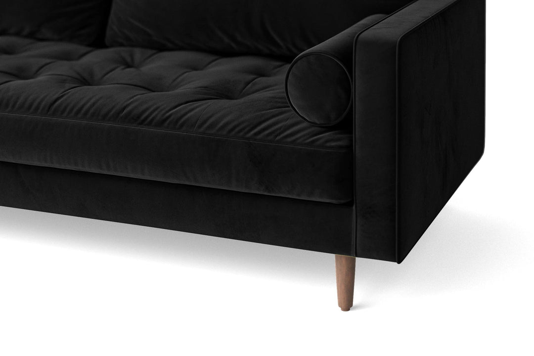 LIVELUSSO Armchair Gela Armchair Black Velvet