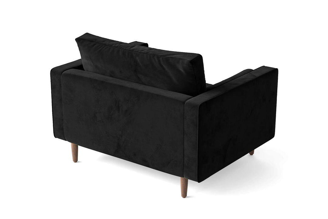 LIVELUSSO Armchair Gela Armchair Black Velvet