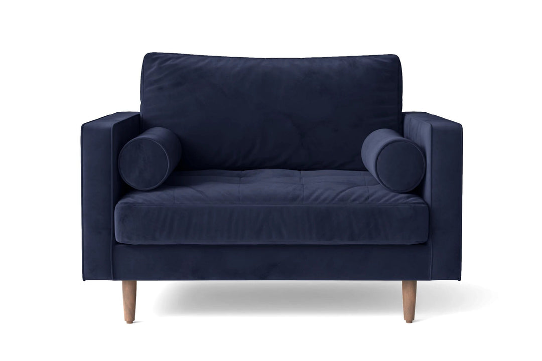 LIVELUSSO Armchair Gela Armchair Dark Blue Velvet