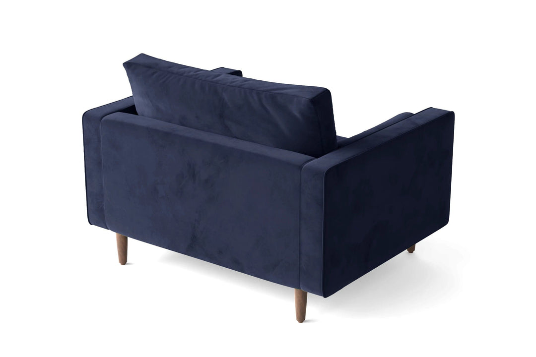 LIVELUSSO Armchair Gela Armchair Dark Blue Velvet