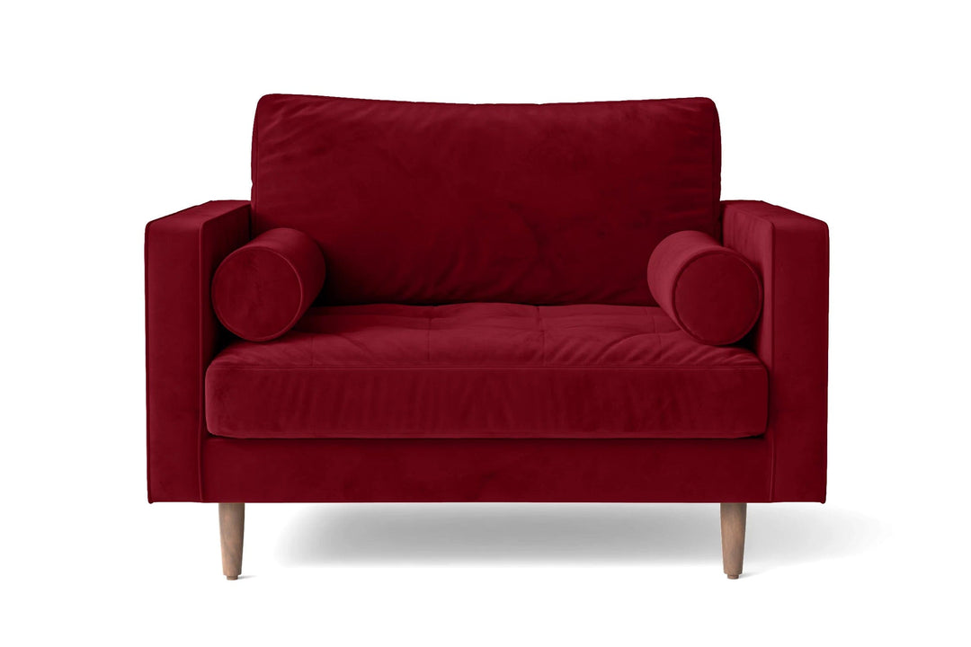 LIVELUSSO Armchair Gela Armchair Red Velvet