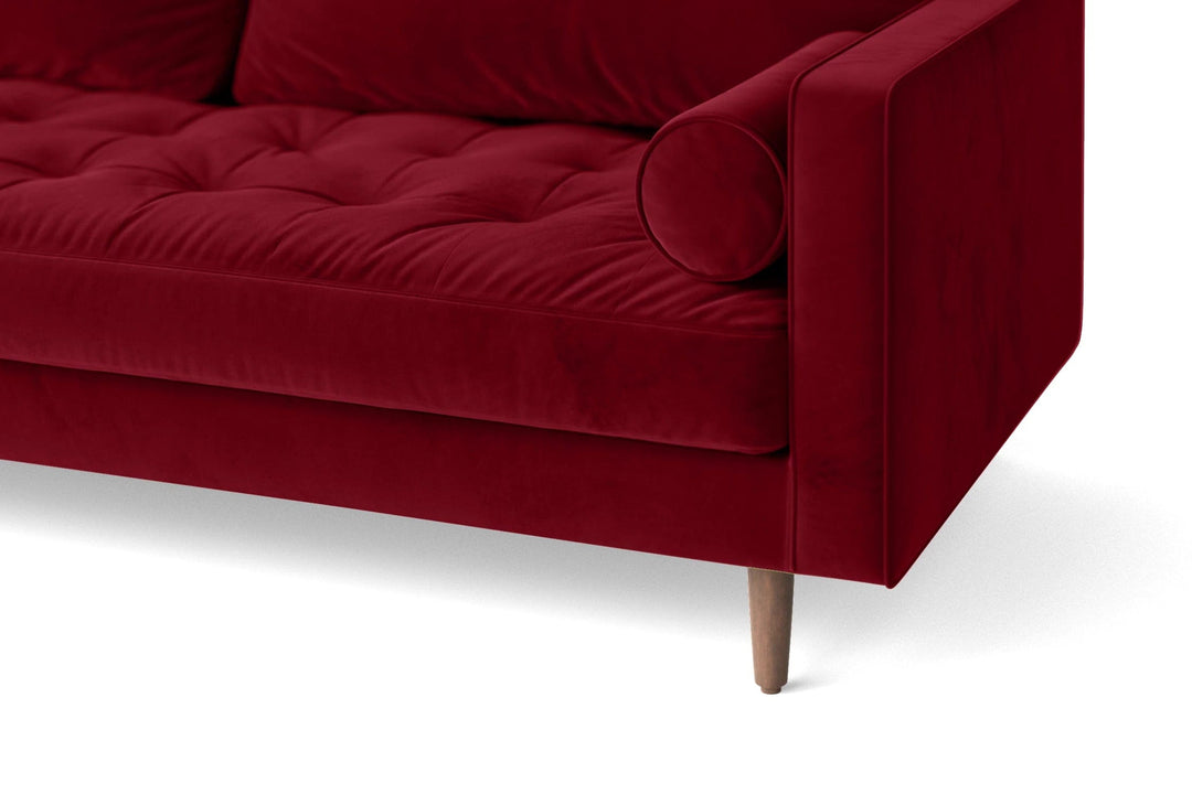 LIVELUSSO Armchair Gela Armchair Red Velvet